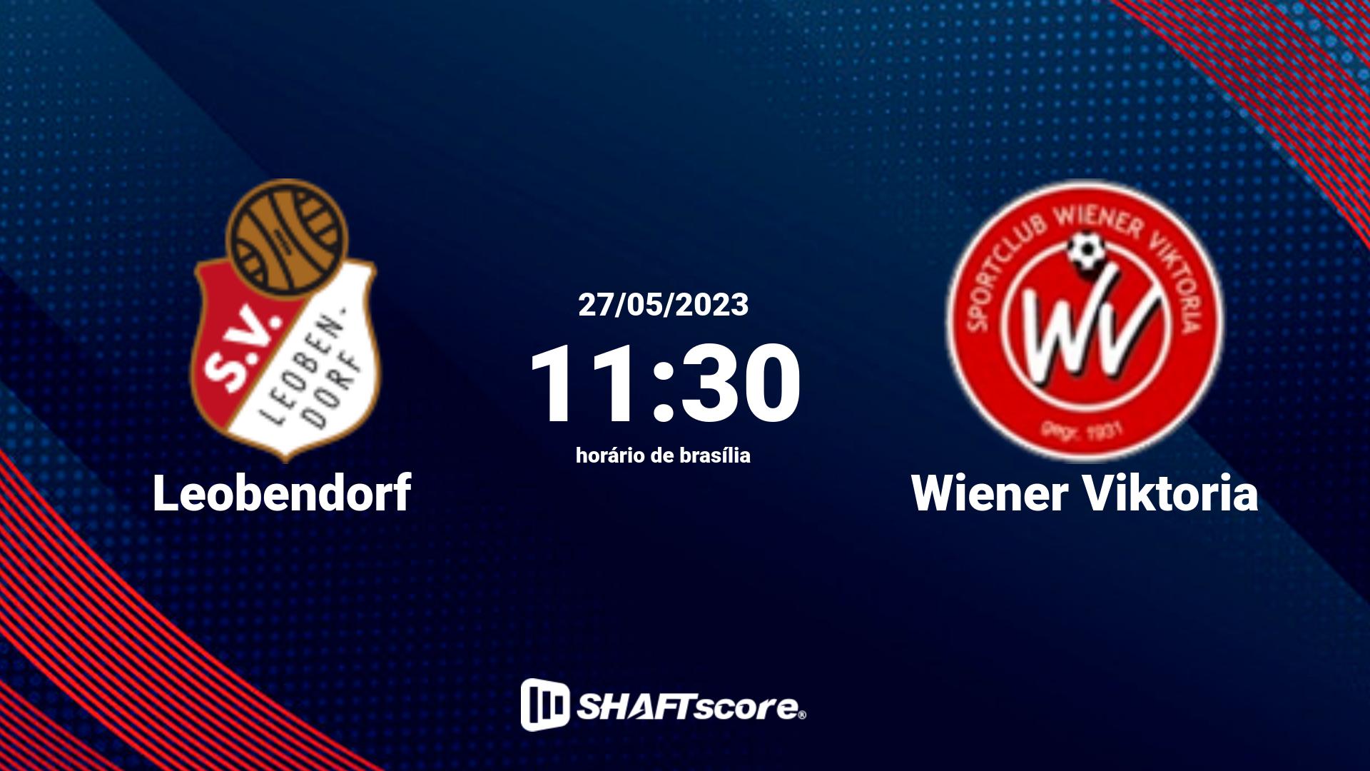 Estatísticas do jogo Leobendorf vs Wiener Viktoria 27.05 11:30