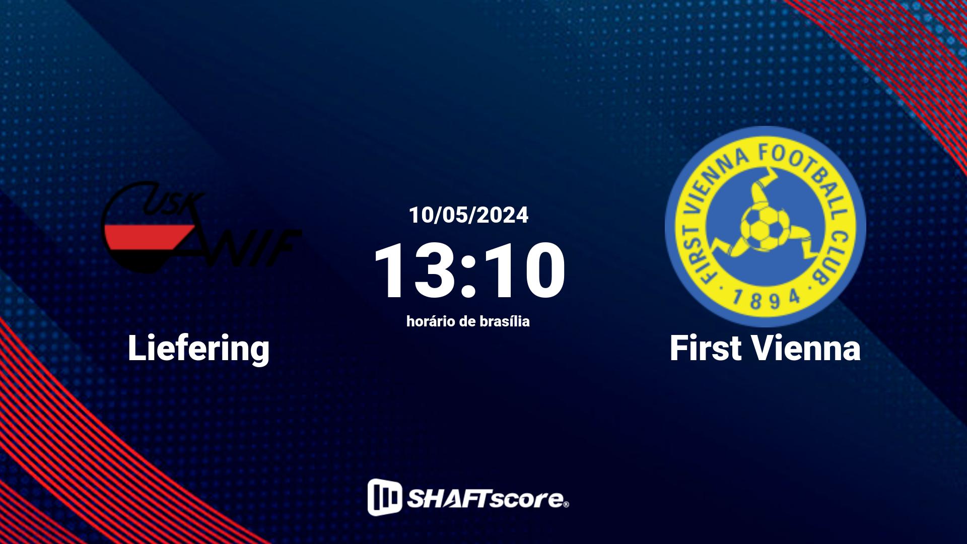 Estatísticas do jogo Liefering vs First Vienna 10.05 13:10