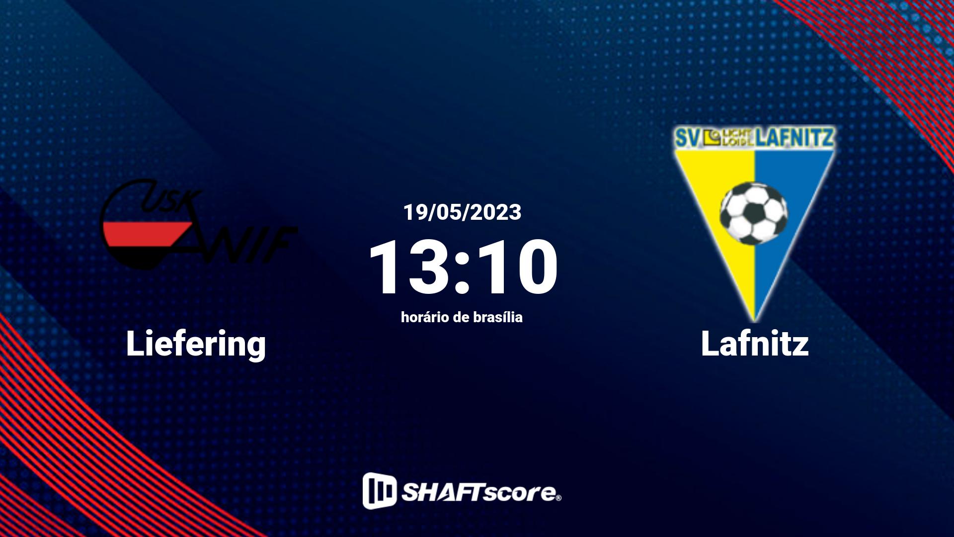 Estatísticas do jogo Liefering vs Lafnitz 19.05 13:10