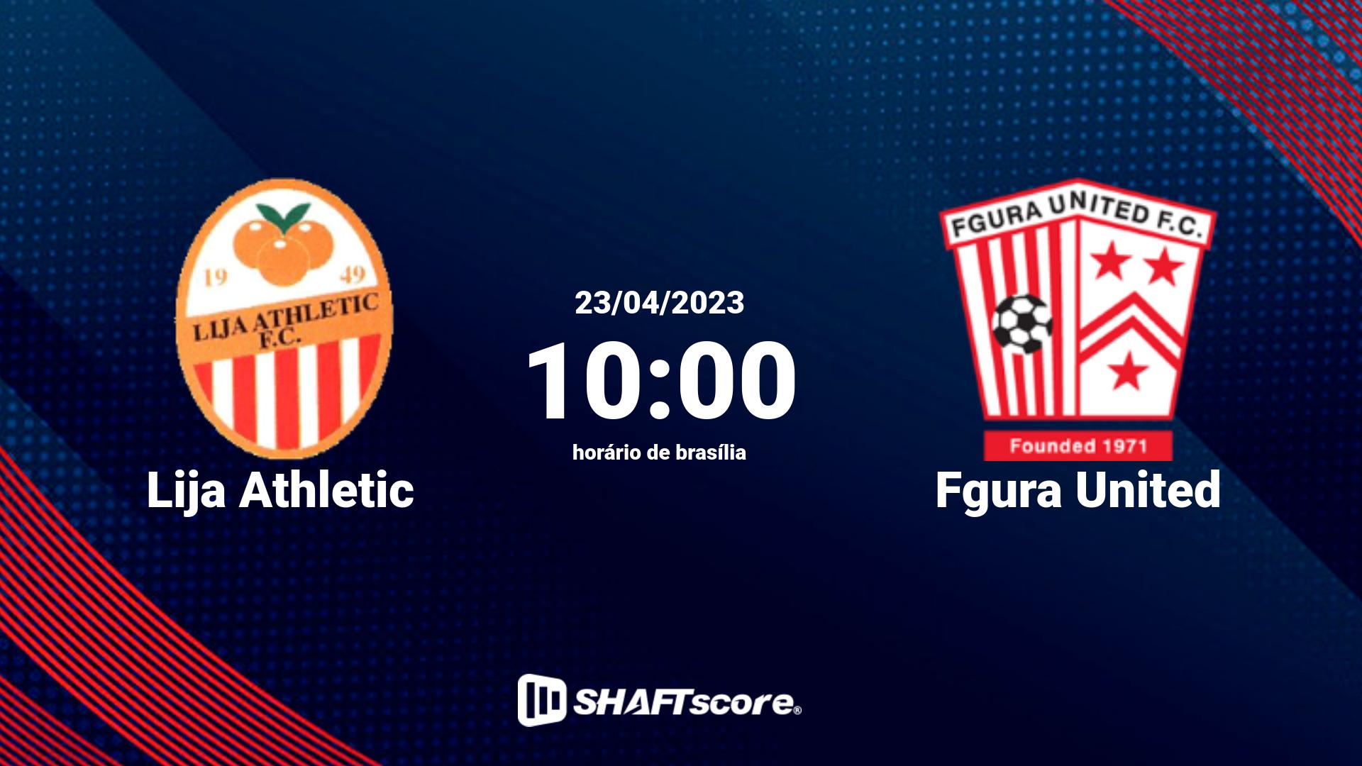 Estatísticas do jogo Lija Athletic vs Fgura United 23.04 10:00