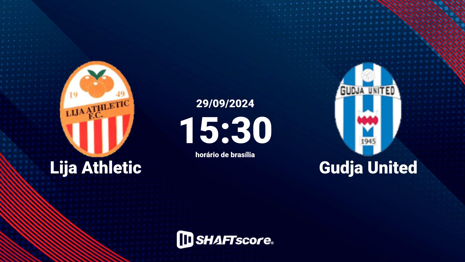 Estatísticas do jogo Lija Athletic vs Gudja United 29.09 15:30