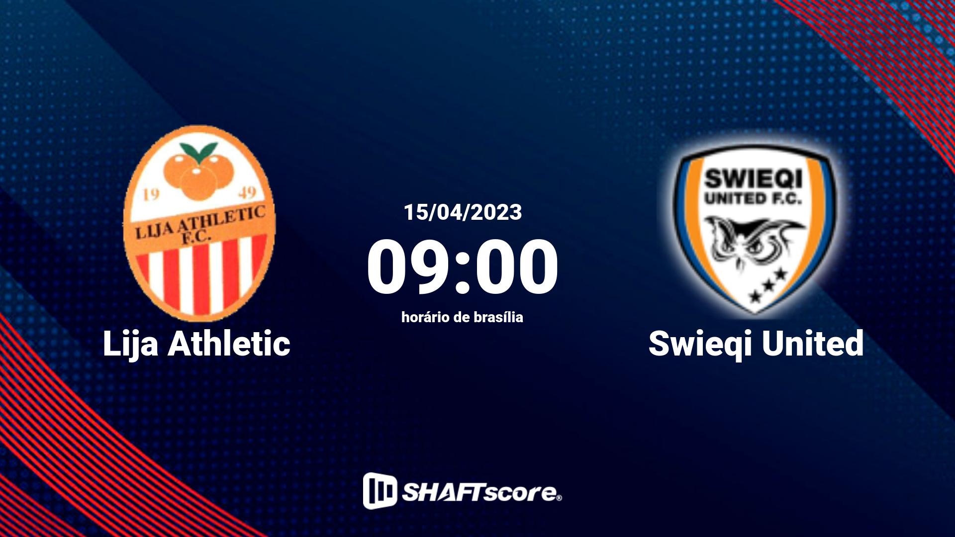 Estatísticas do jogo Lija Athletic vs Swieqi United 15.04 09:00