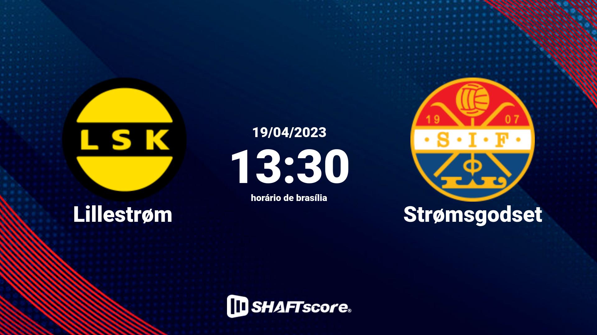 Estatísticas do jogo Lillestrøm vs Strømsgodset 19.04 13:30