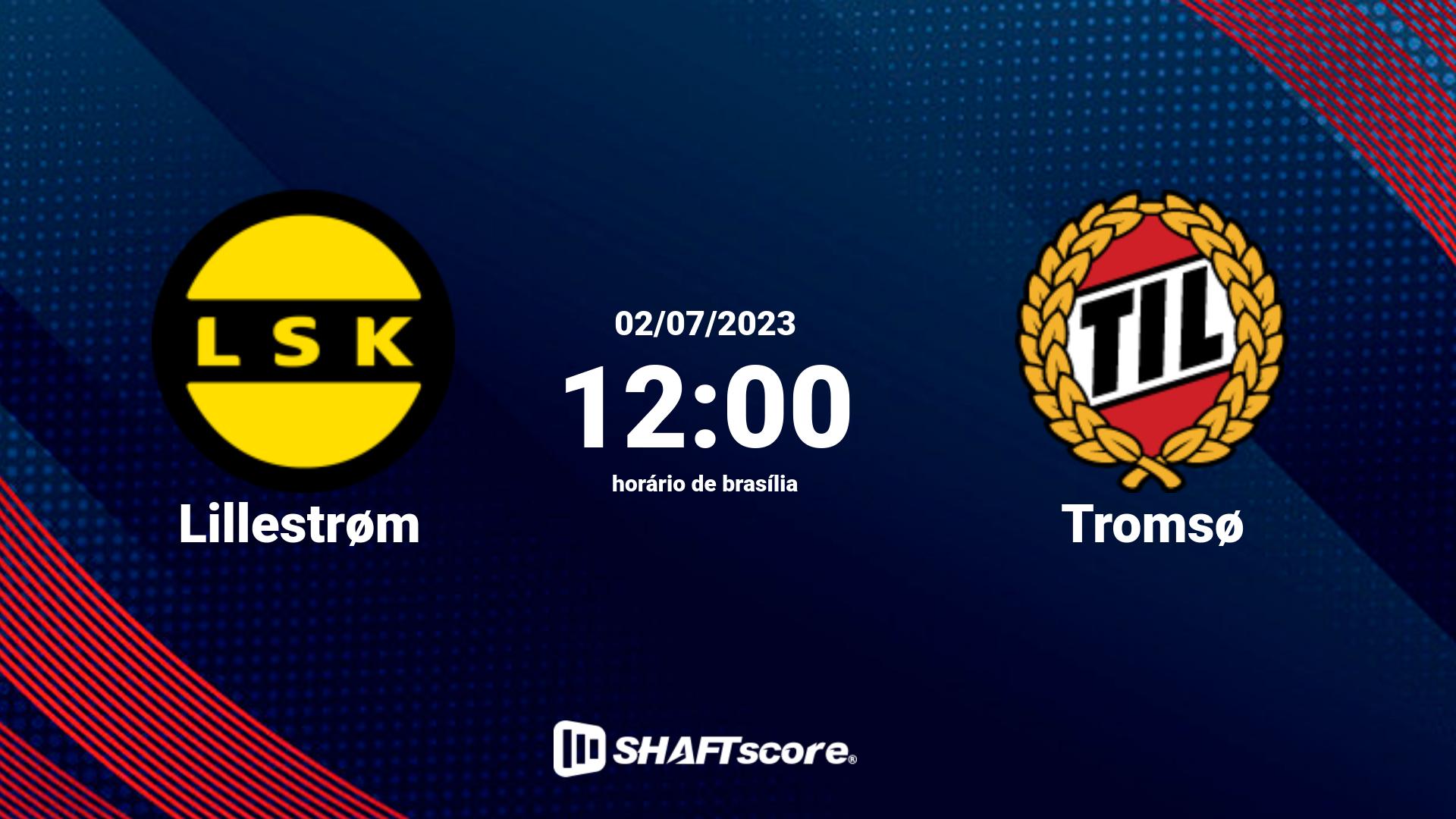 Estatísticas do jogo Lillestrøm vs Tromsø 02.07 12:00