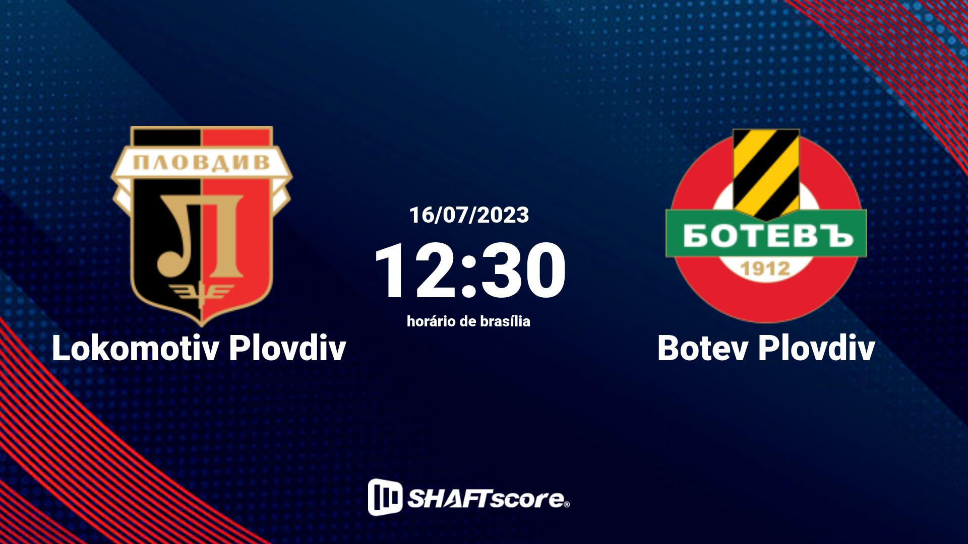 Estatísticas do jogo Lokomotiv Plovdiv vs Botev Plovdiv 16.07 12:30