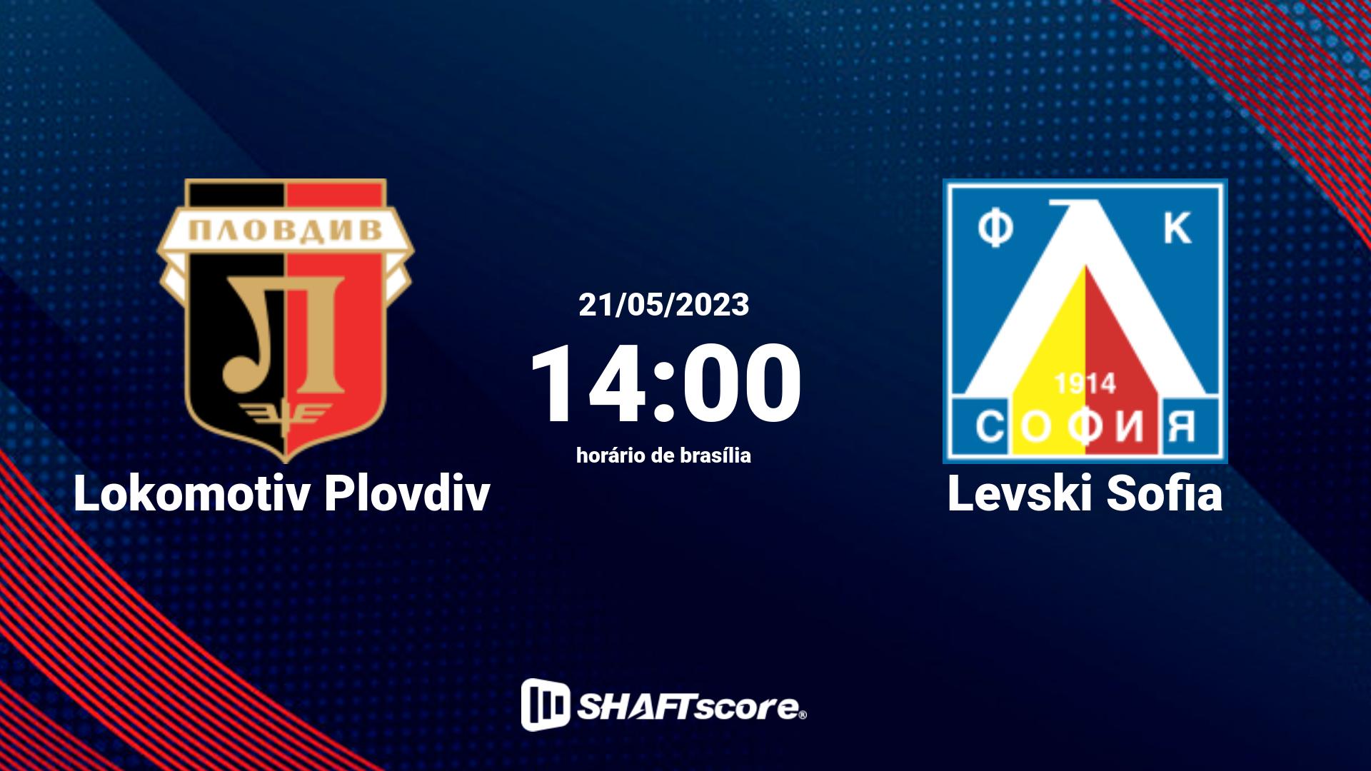 Estatísticas do jogo Lokomotiv Plovdiv vs Levski Sofia 21.05 14:00