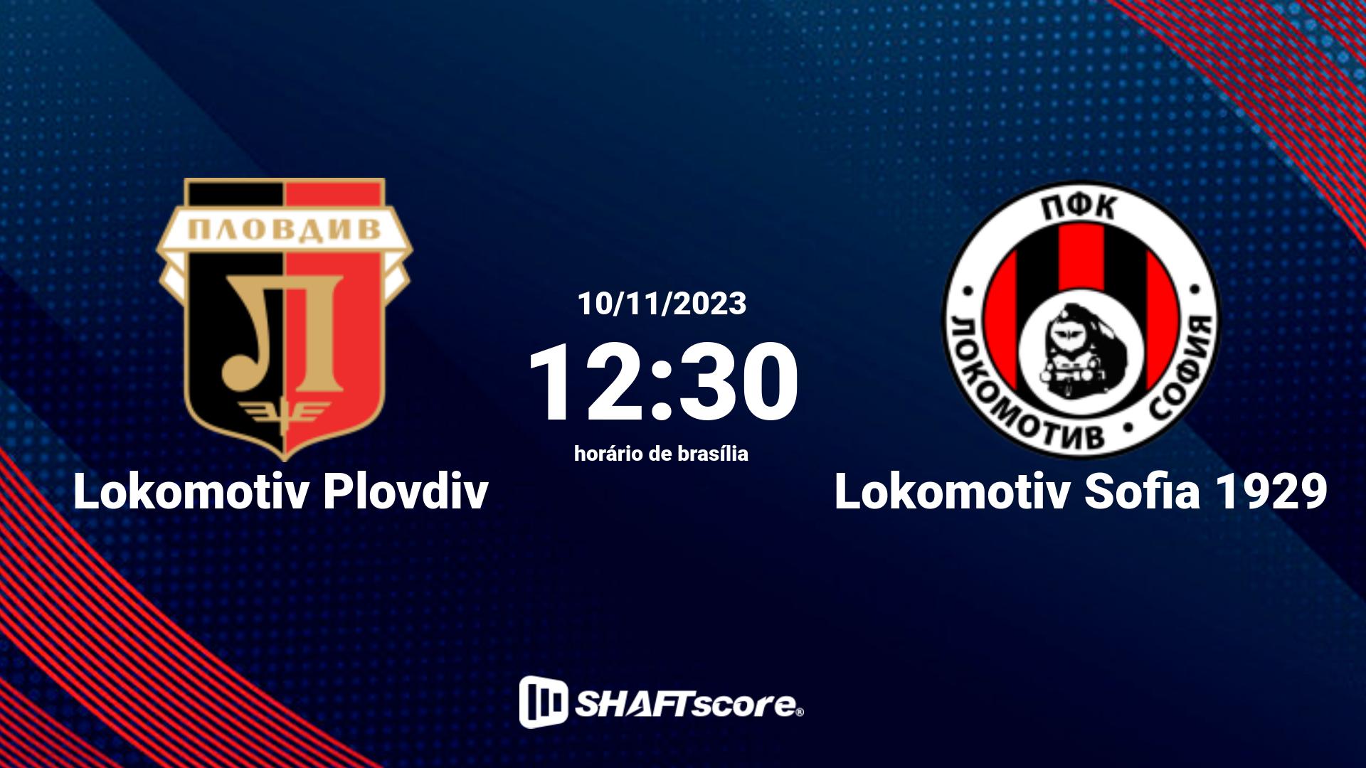 Estatísticas do jogo Lokomotiv Plovdiv vs Lokomotiv Sofia 1929 10.11 12:30