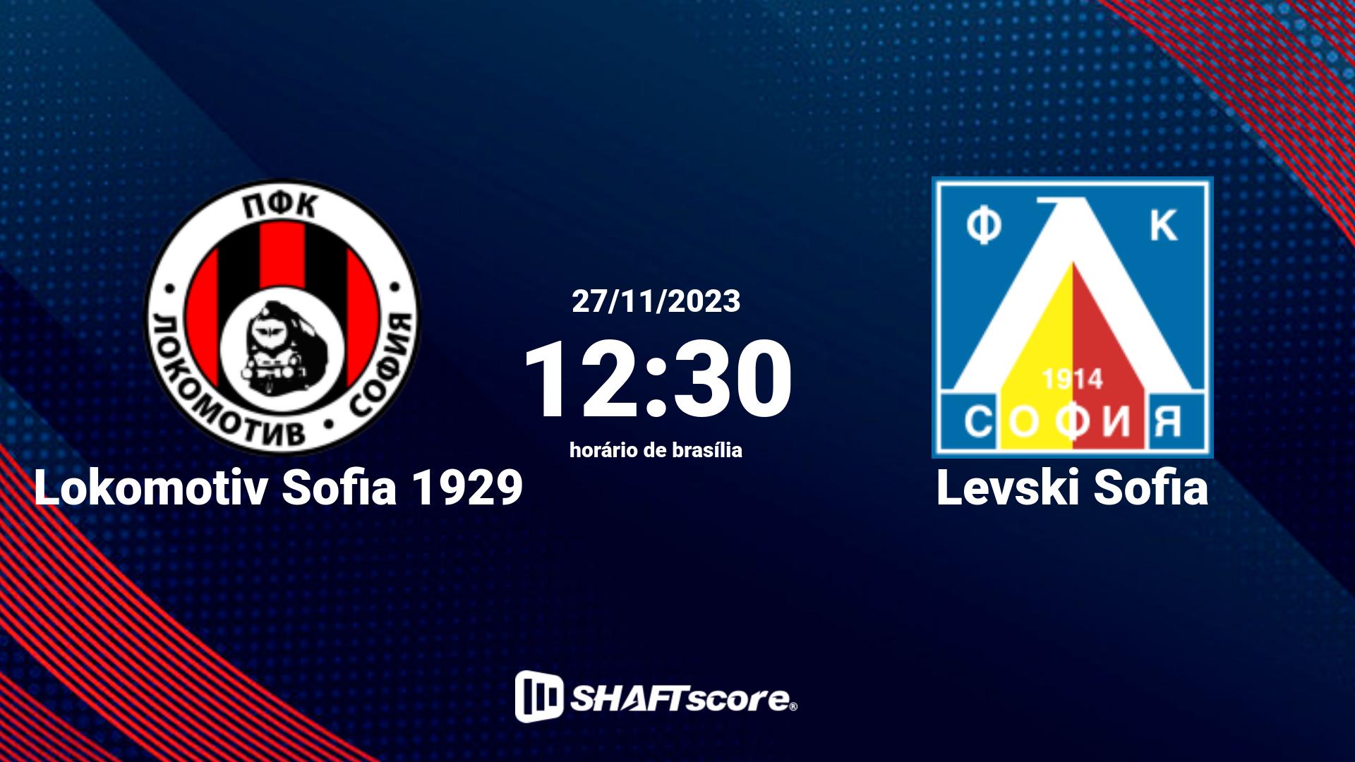 Estatísticas do jogo Lokomotiv Sofia 1929 vs Levski Sofia 27.11 12:30