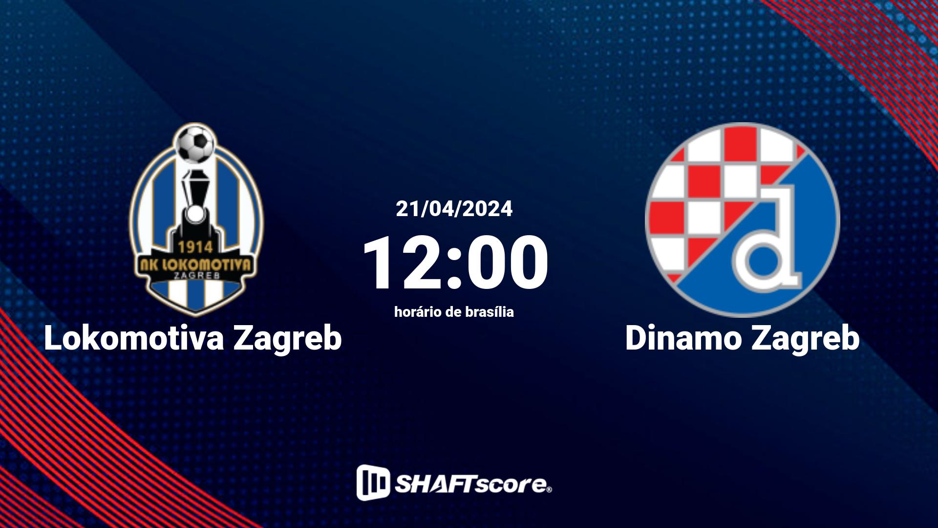 Estatísticas do jogo Lokomotiva Zagreb vs Dinamo Zagreb 21.04 12:00