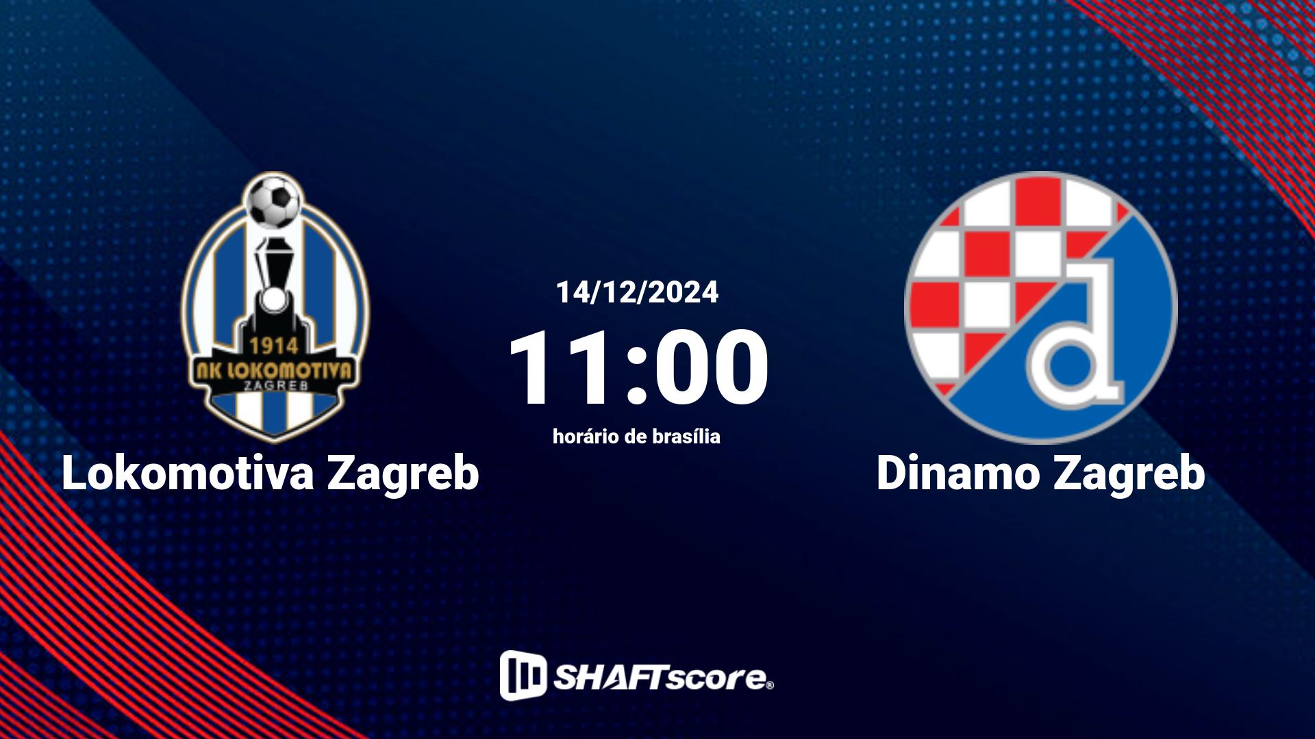 Estatísticas do jogo Lokomotiva Zagreb vs Dinamo Zagreb 14.12 11:00