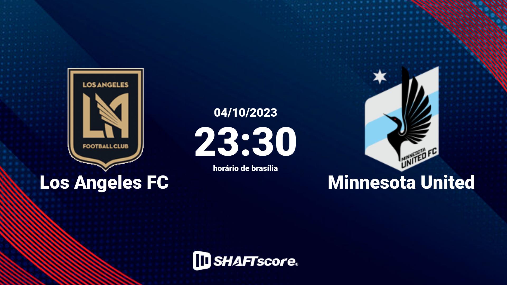 Estatísticas do jogo Los Angeles FC vs Minnesota United 04.10 23:30