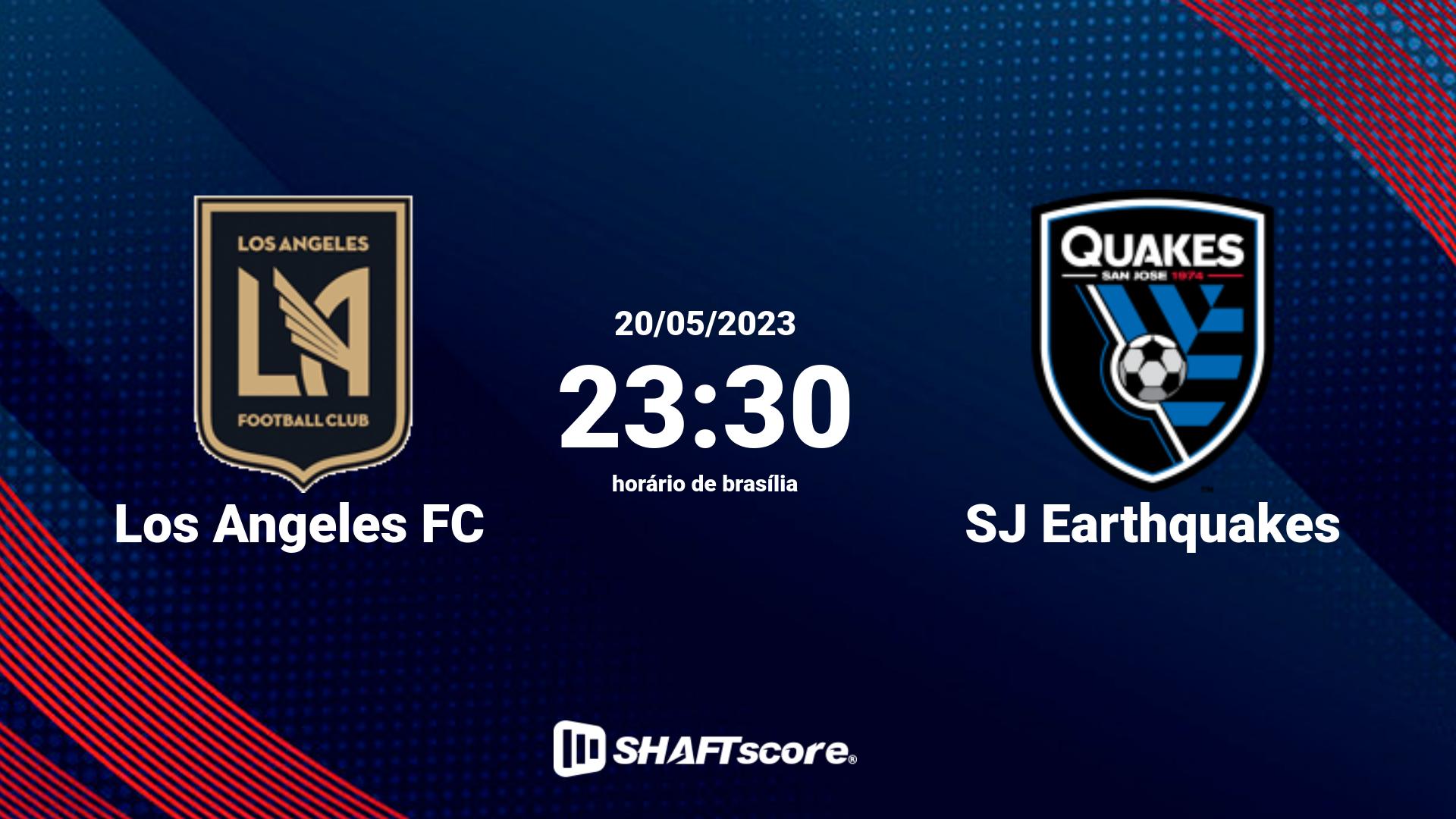 Estatísticas do jogo Los Angeles FC vs SJ Earthquakes 20.05 23:30