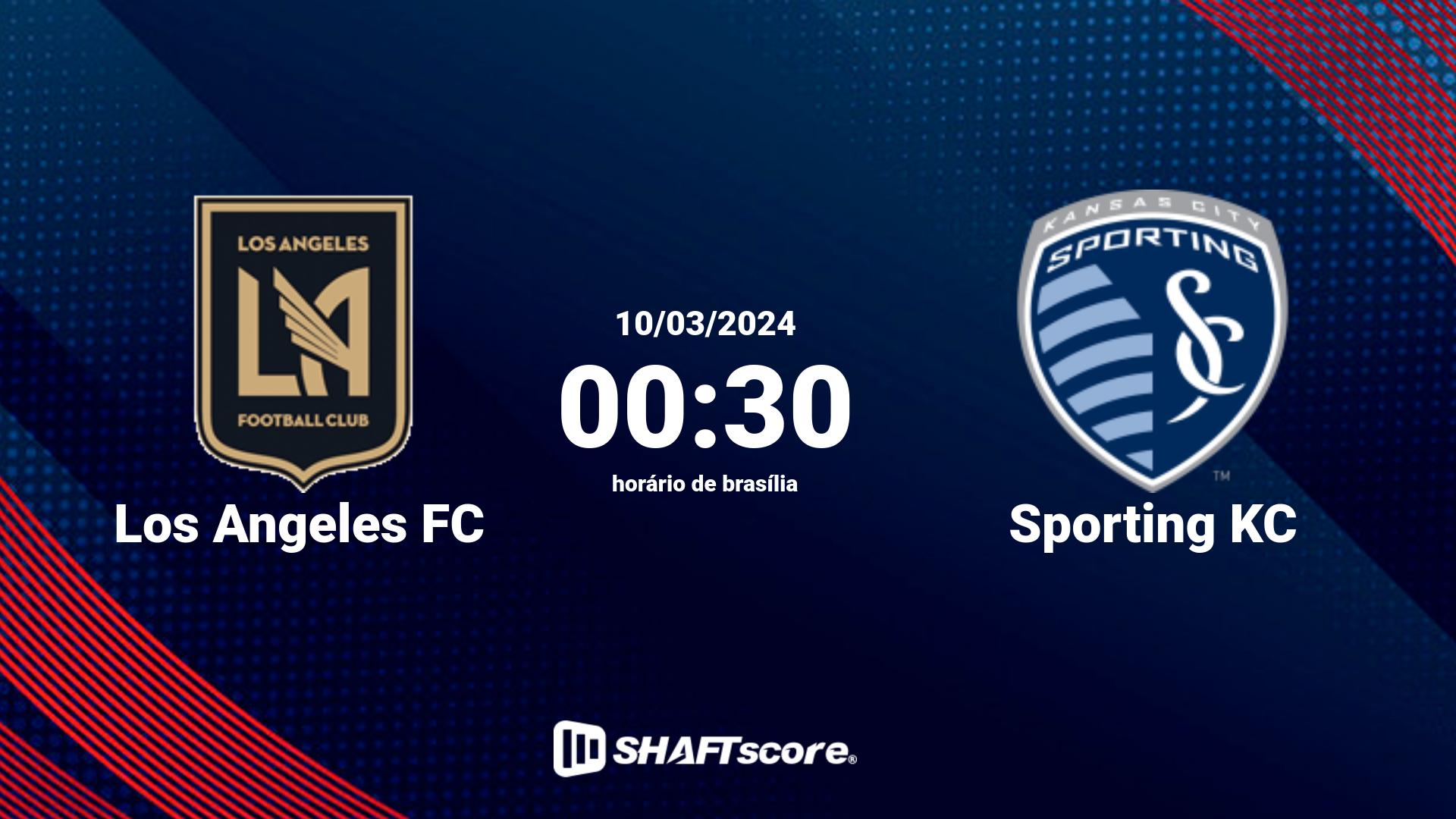 Estatísticas do jogo Los Angeles FC vs Sporting KC 10.03 00:30