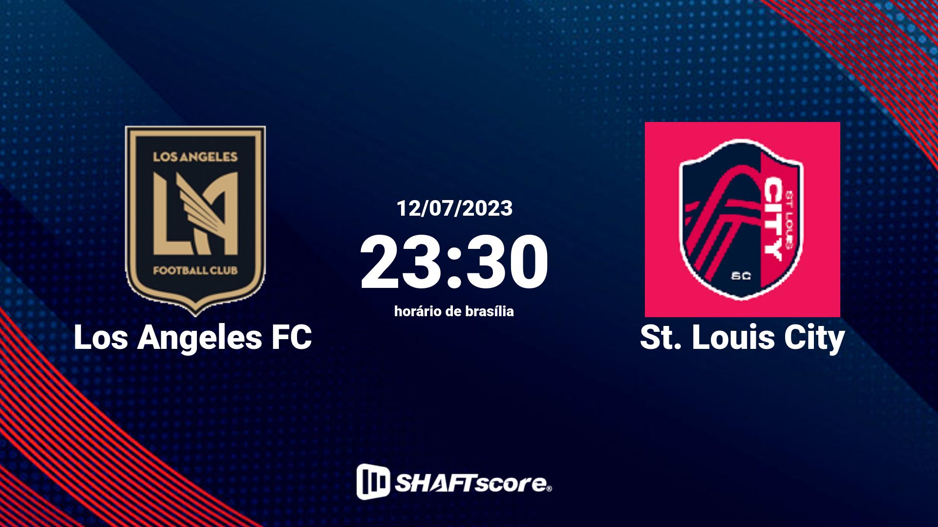 Estatísticas do jogo Los Angeles FC vs St. Louis City 12.07 23:30