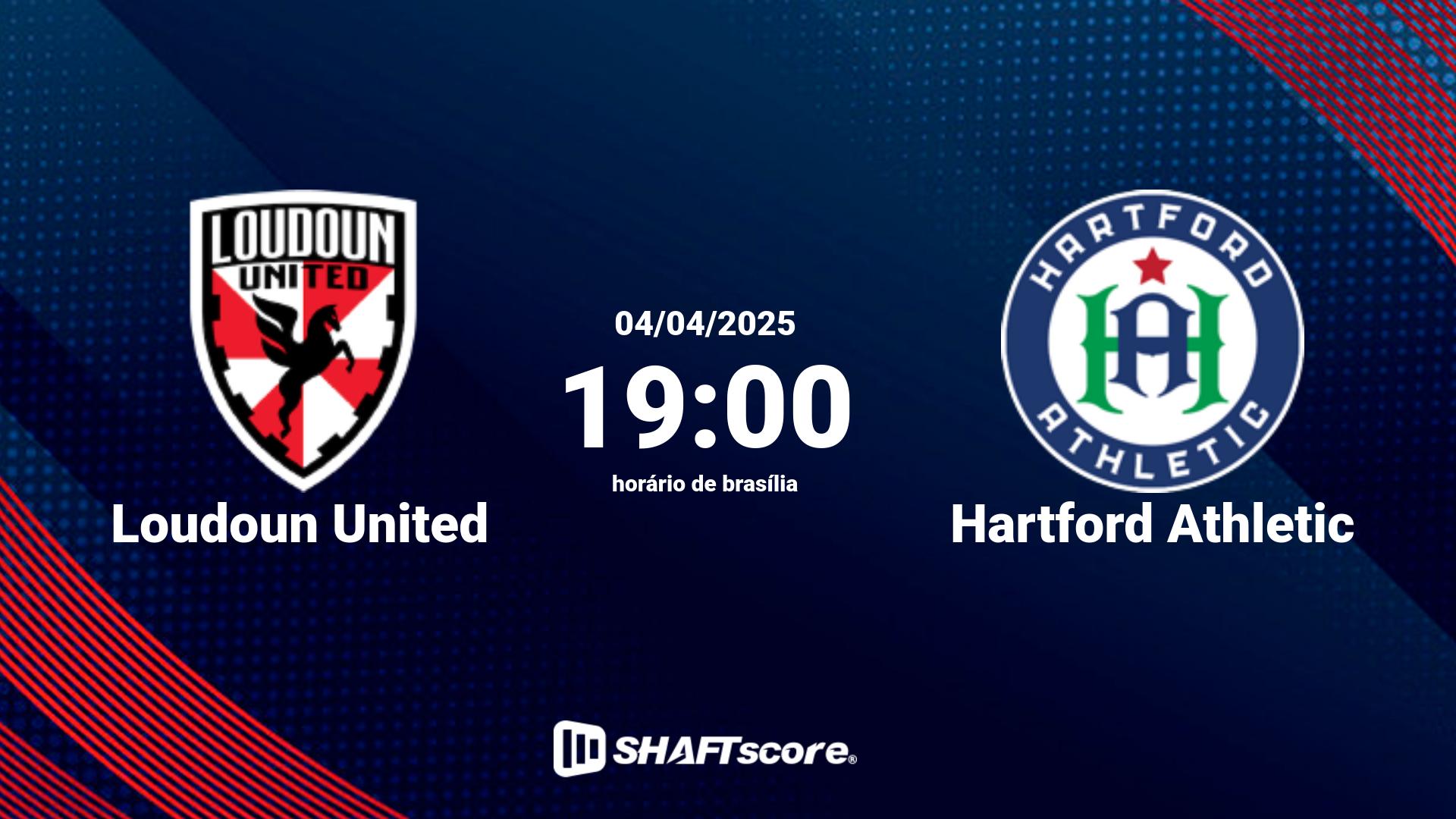 Estatísticas do jogo Loudoun United vs Hartford Athletic 04.04 19:00