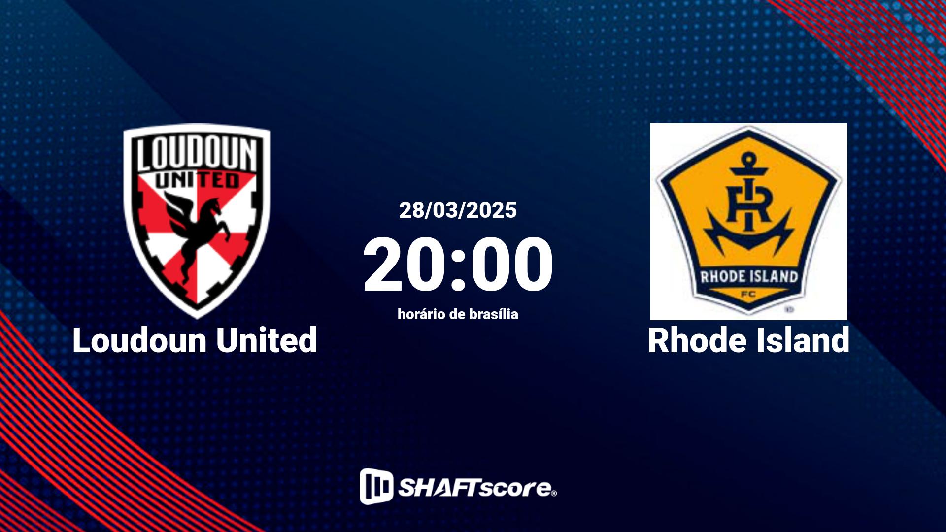 Estatísticas do jogo Loudoun United vs Rhode Island 28.03 20:00