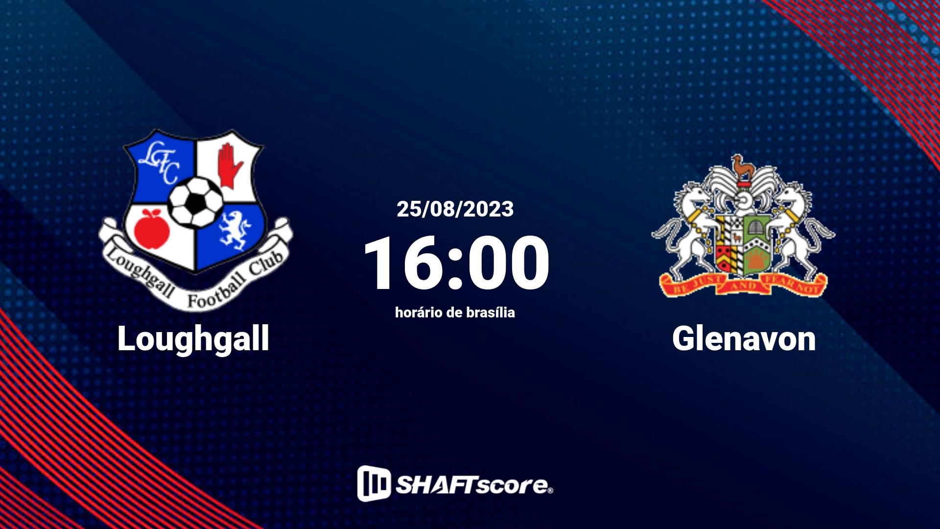 Estatísticas do jogo Loughgall vs Glenavon 25.08 16:00