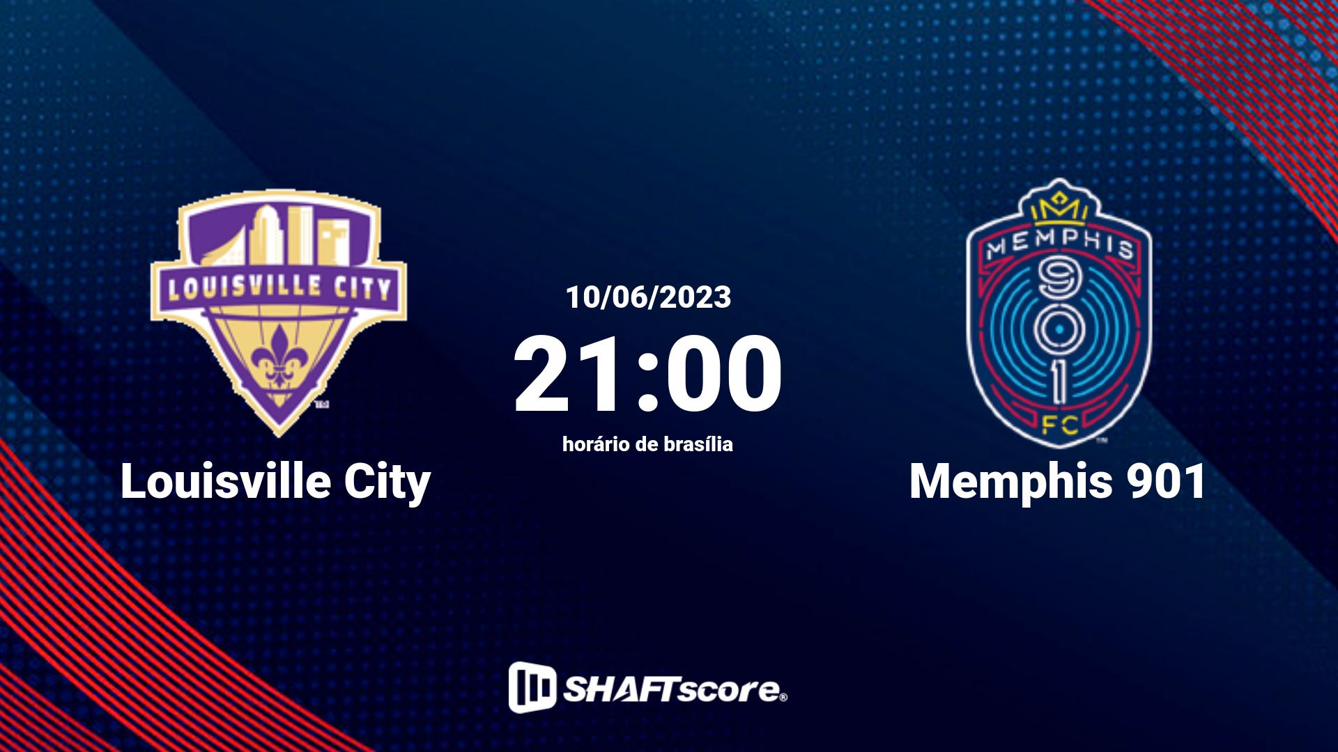 Estatísticas do jogo Louisville City vs Memphis 901 10.06 21:00