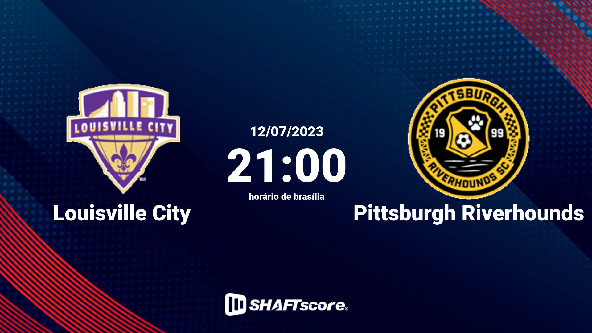 Estatísticas do jogo Louisville City vs Pittsburgh Riverhounds 12.07 21:00