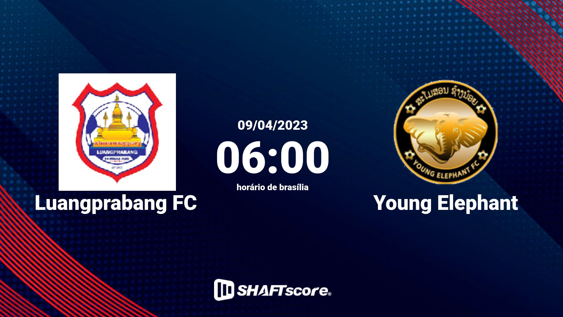 Estatísticas do jogo Luangprabang FC vs Young Elephant 09.04 06:00