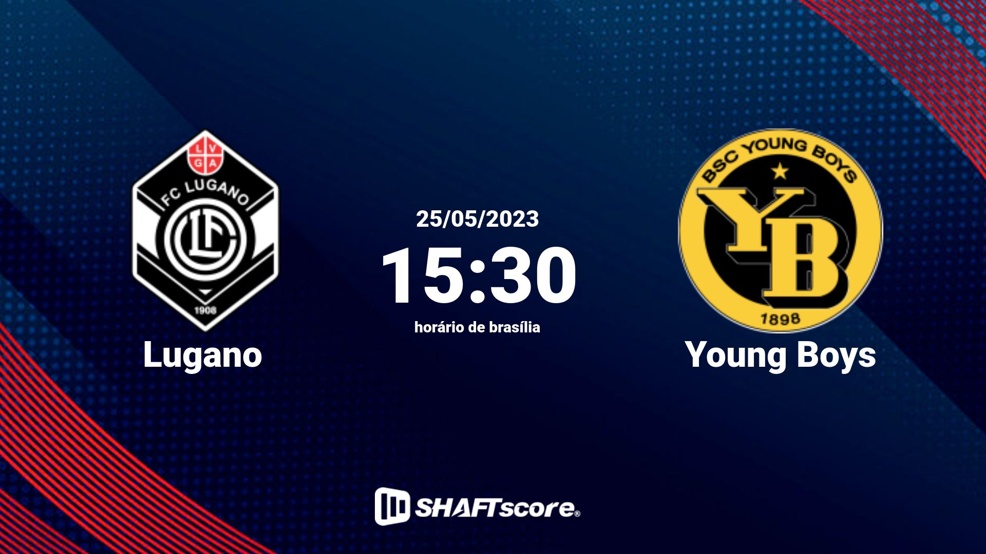 Estatísticas do jogo Lugano vs Young Boys 25.05 15:30