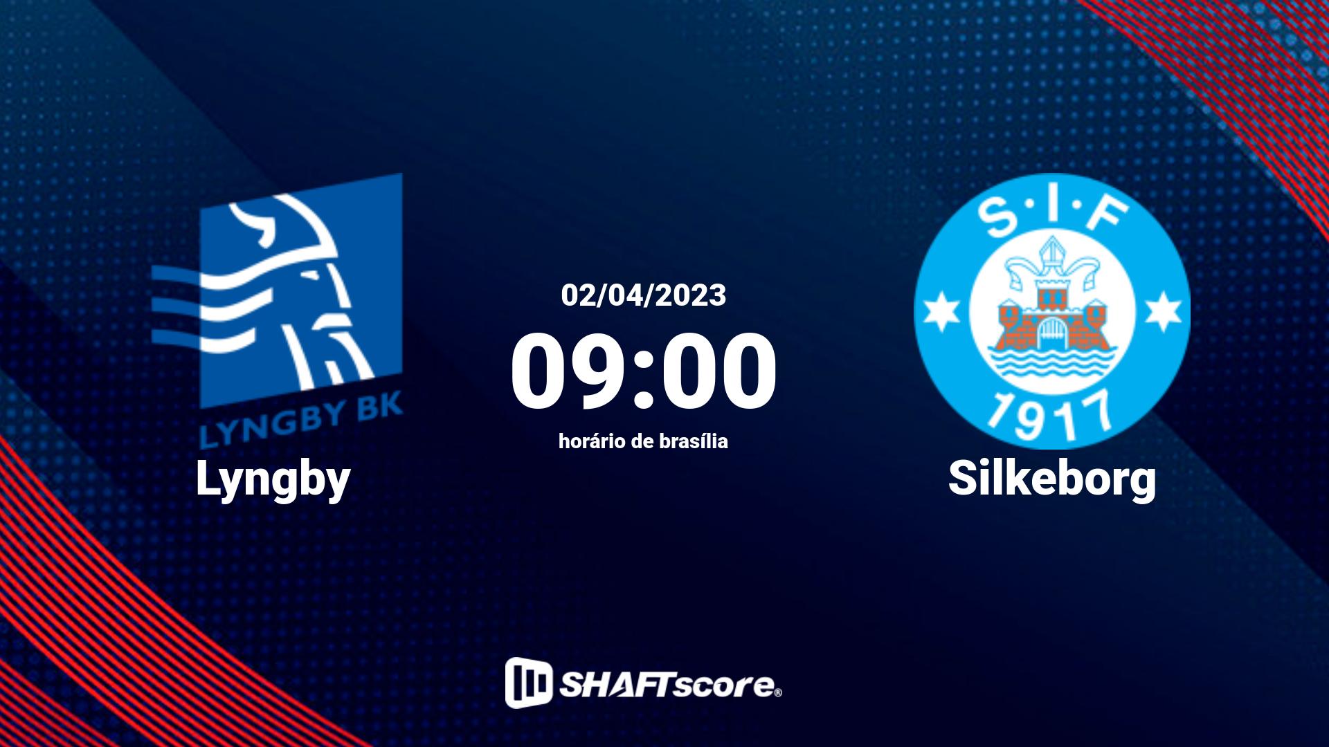 Estatísticas do jogo Lyngby vs Silkeborg 02.04 09:00