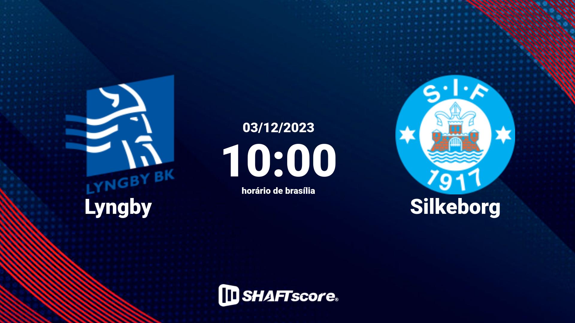 Estatísticas do jogo Lyngby vs Silkeborg 03.12 10:00