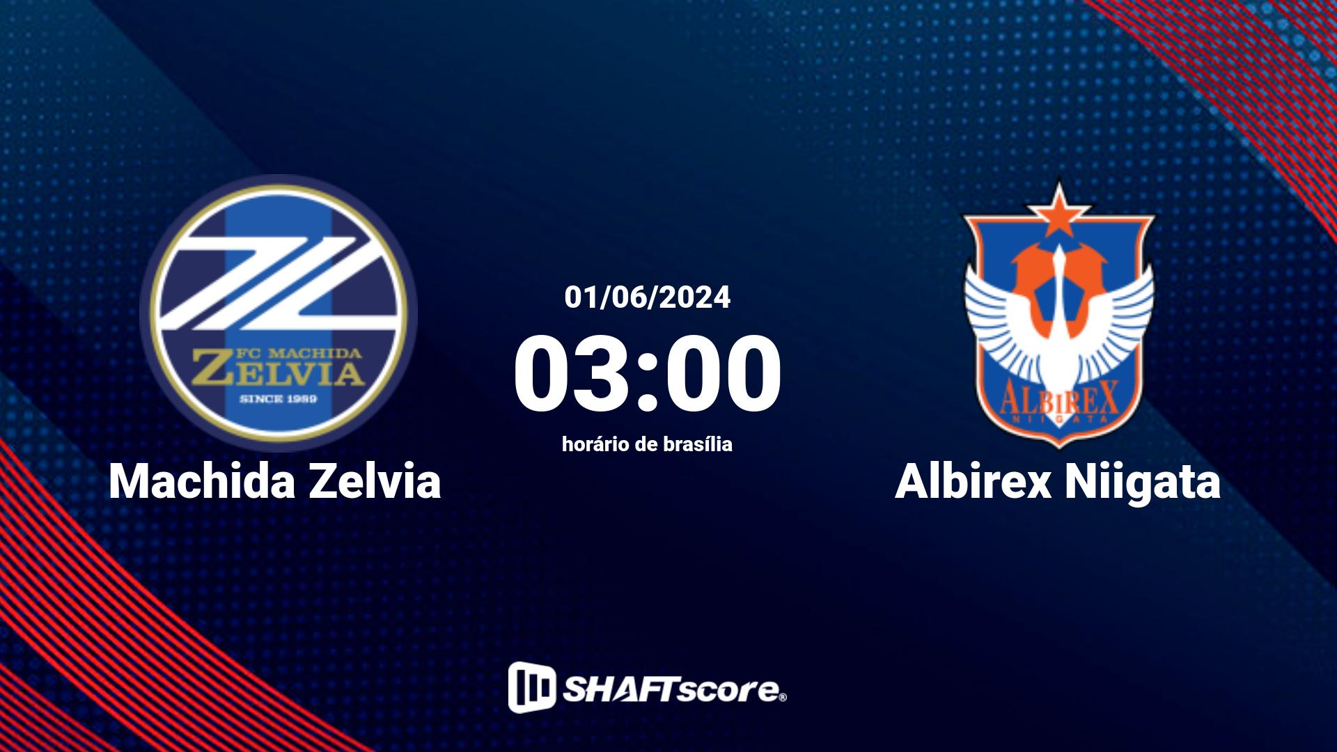 Estatísticas do jogo Machida Zelvia vs Albirex Niigata 01.06 03:00