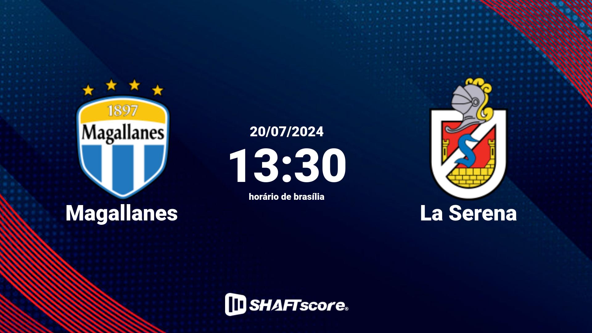 Estatísticas do jogo Magallanes vs La Serena 20.07 13:30