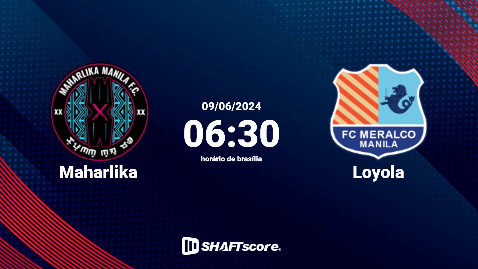 Estatísticas do jogo Maharlika vs Loyola 09.06 06:30