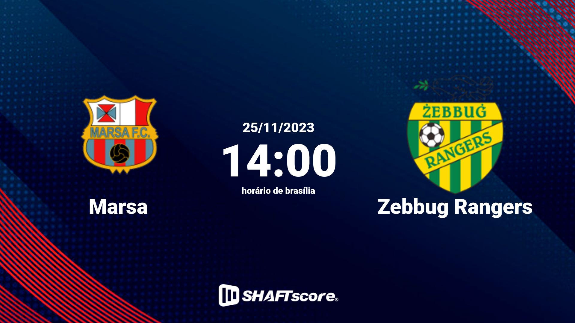 Estatísticas do jogo Marsa vs Zebbug Rangers 25.11 14:00