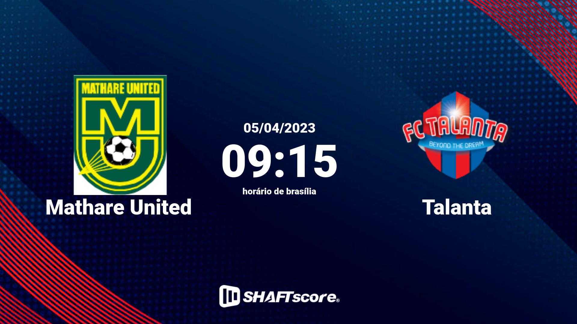 Estatísticas do jogo Mathare United vs Talanta 05.04 09:15