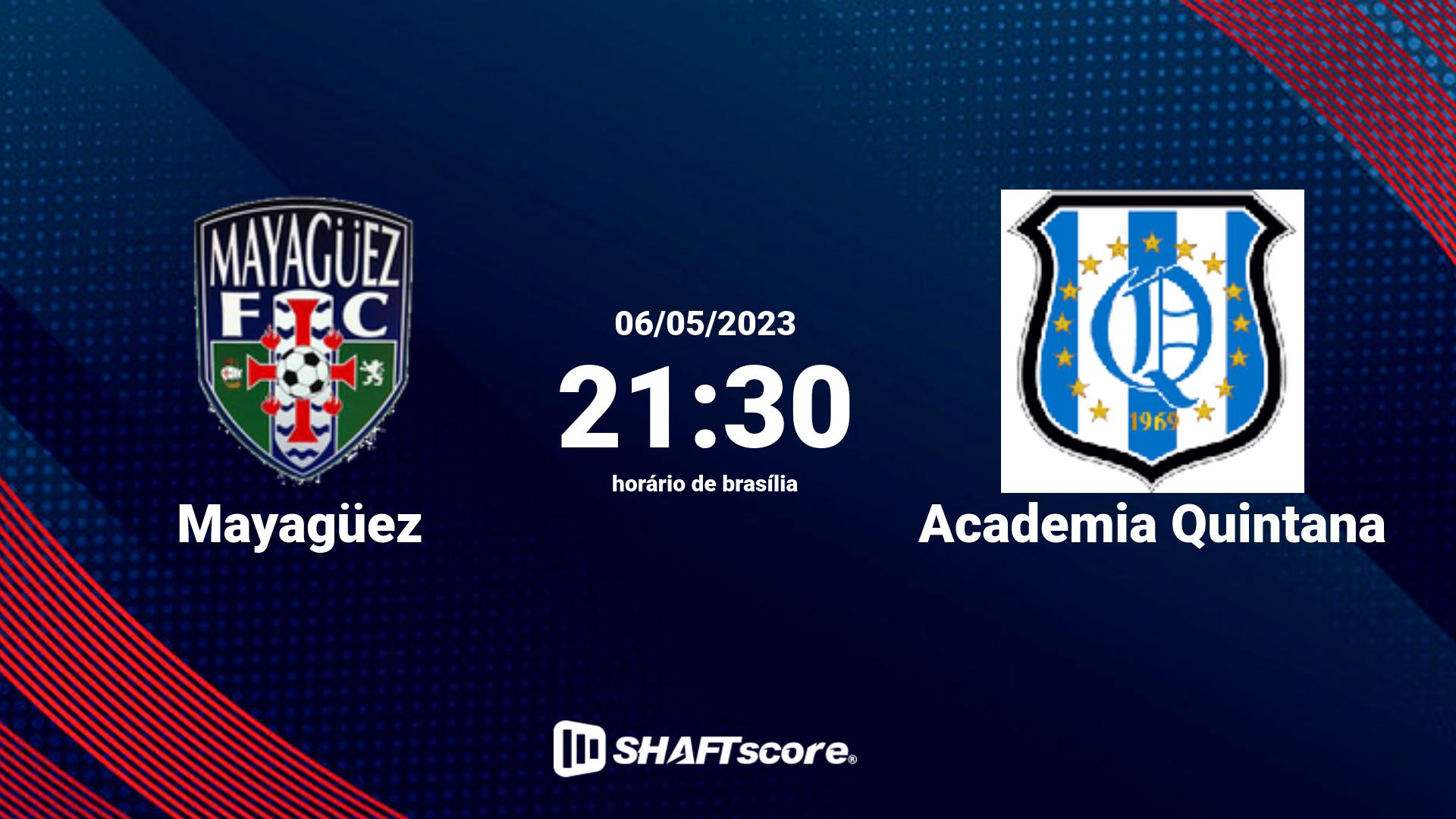 Estatísticas do jogo Mayagüez vs Academia Quintana 06.05 21:30