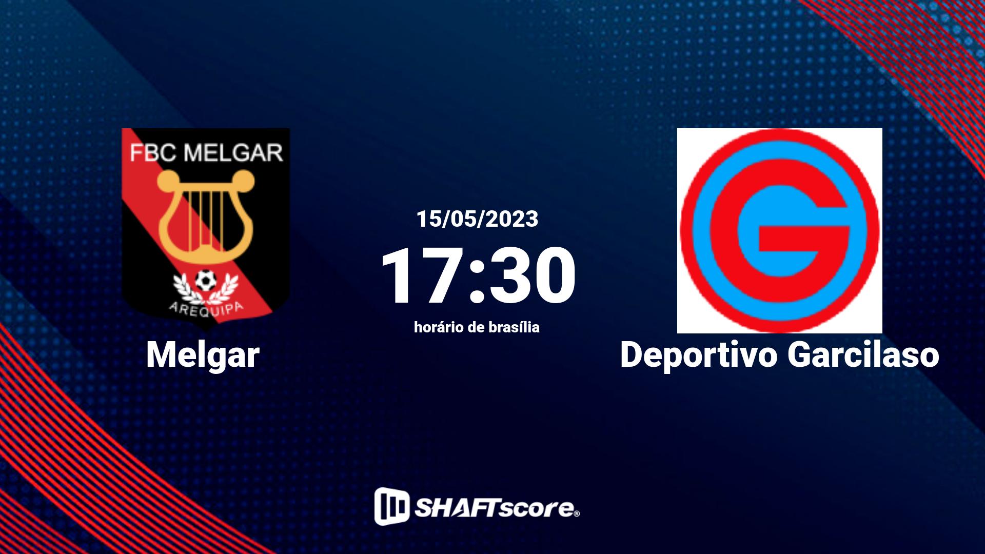 Estatísticas do jogo Melgar vs Deportivo Garcilaso 15.05 17:30