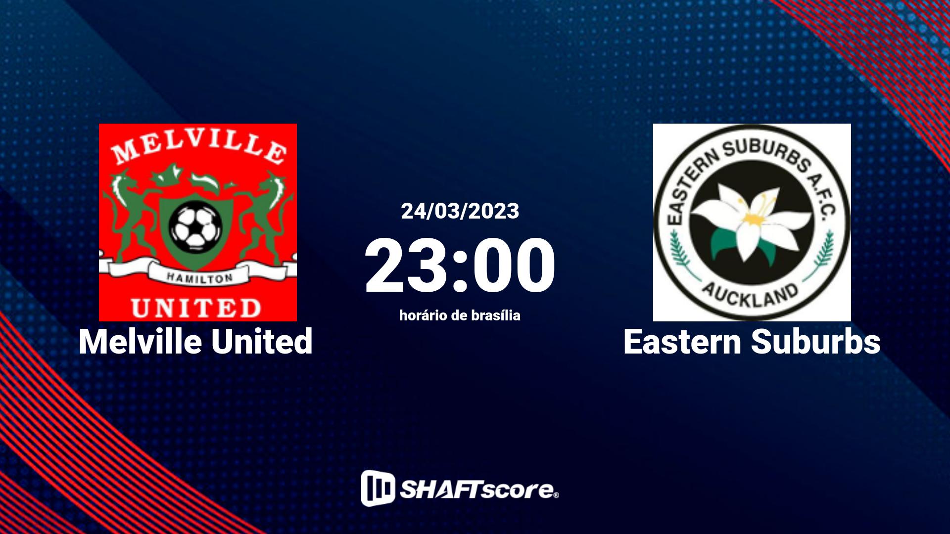 Estatísticas do jogo Melville United vs Eastern Suburbs 24.03 23:00
