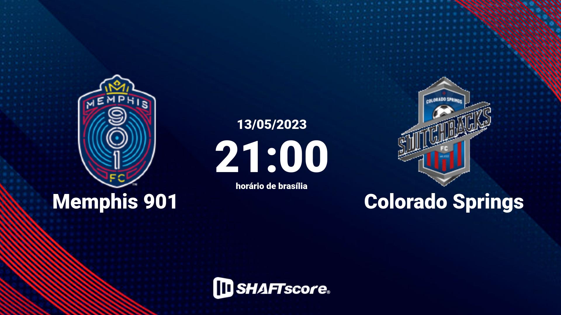 Estatísticas do jogo Memphis 901 vs Colorado Springs 13.05 21:00