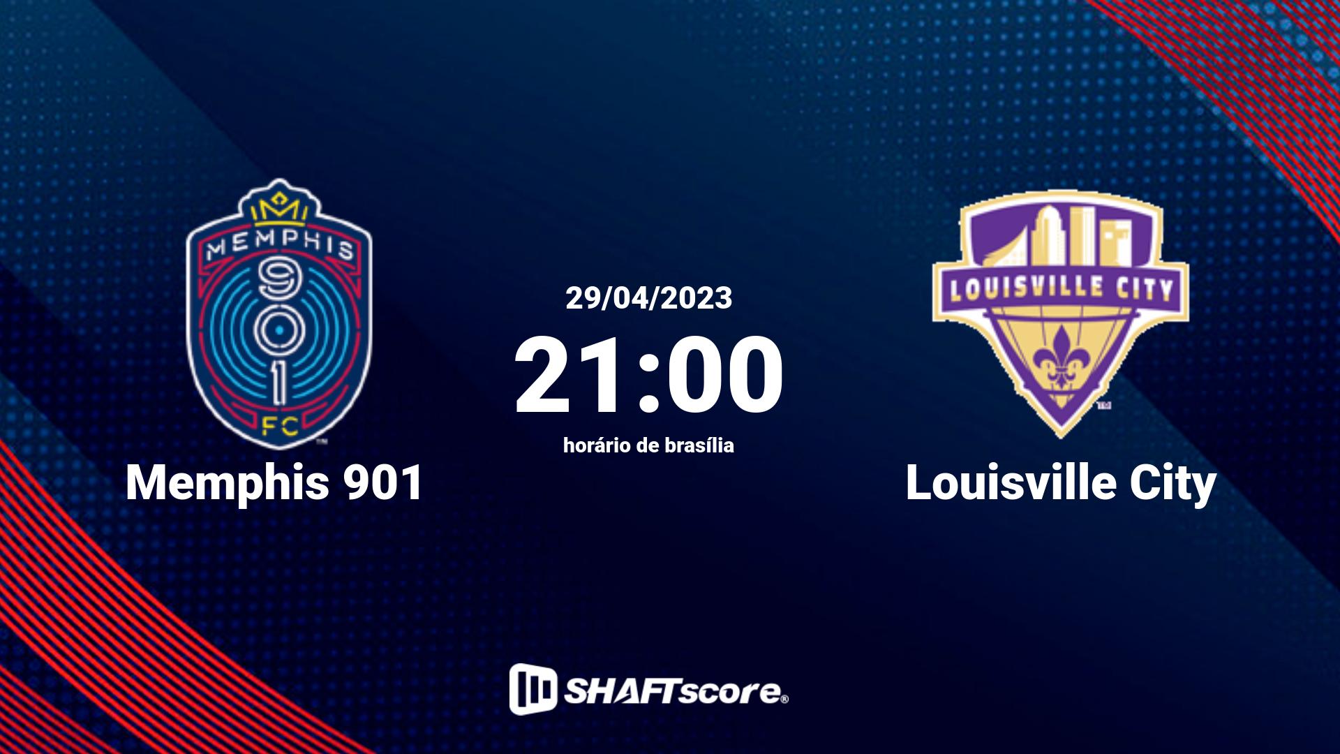 Estatísticas do jogo Memphis 901 vs Louisville City 29.04 21:00