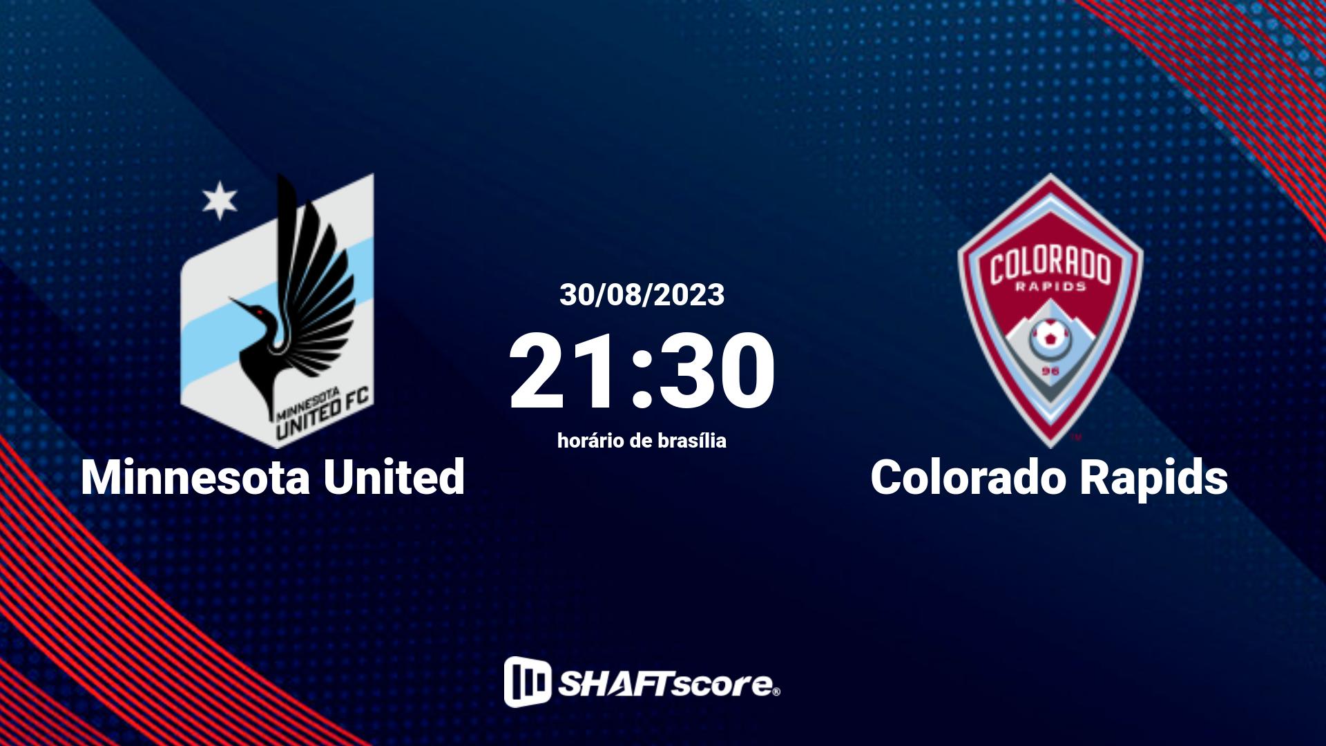 Estatísticas do jogo Minnesota United vs Colorado Rapids 30.08 21:30