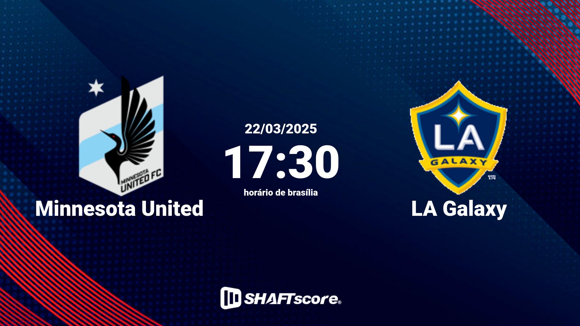 Estatísticas do jogo Minnesota United vs LA Galaxy 22.03 17:30