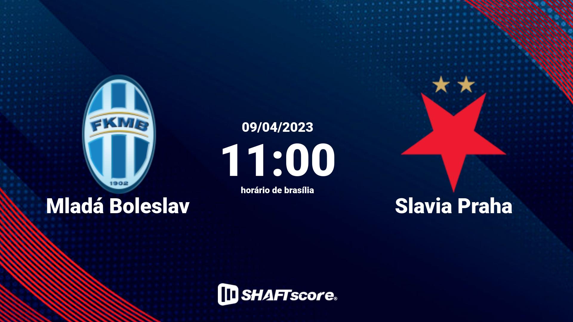 Estatísticas do jogo Mladá Boleslav vs Slavia Praha 09.04 11:00