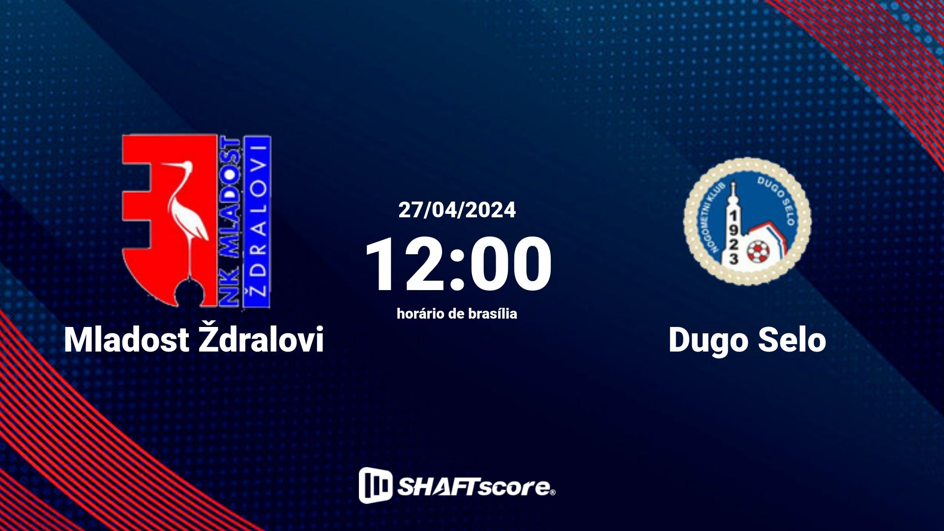 Estatísticas do jogo Mladost Ždralovi vs Dugo Selo 27.04 12:00