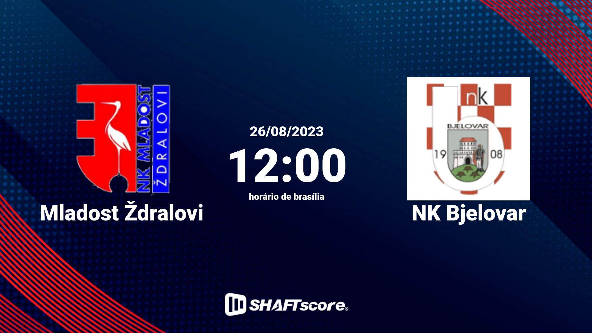 Estatísticas do jogo Mladost Ždralovi vs NK Bjelovar 26.08 12:00