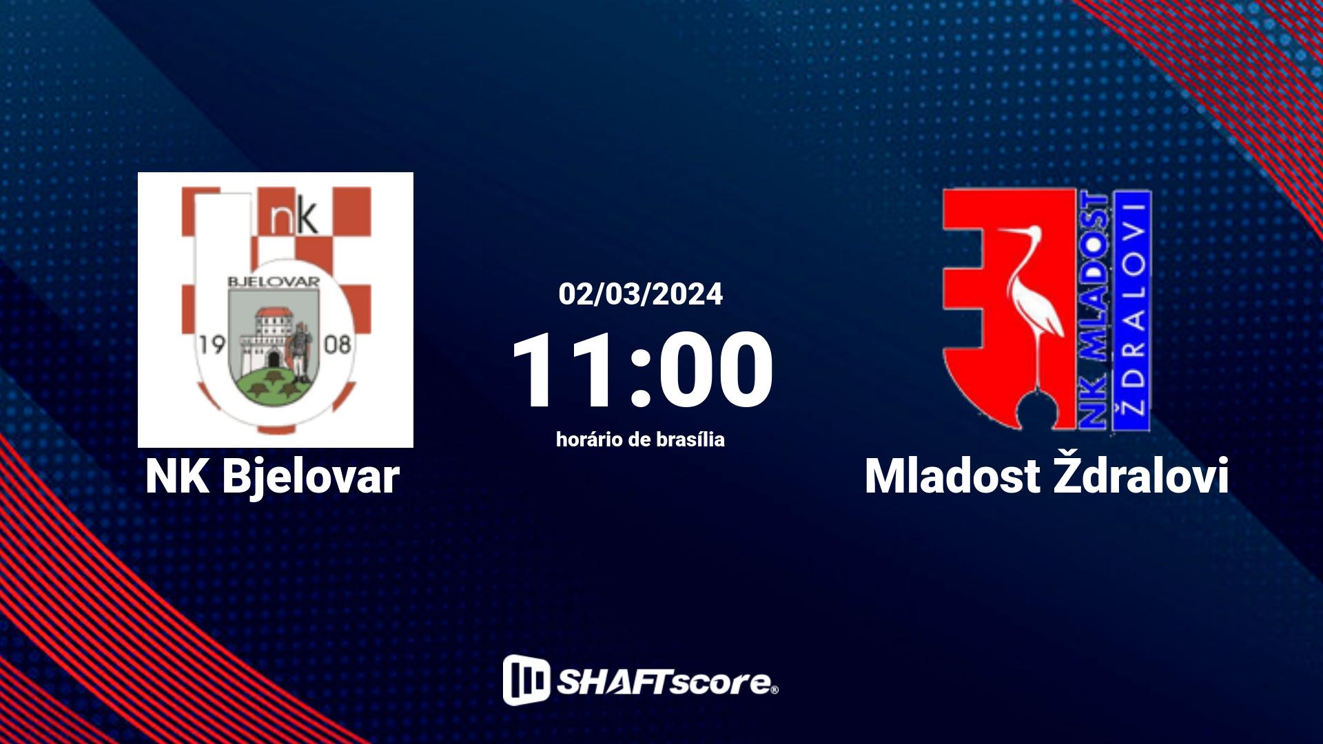 Estatísticas do jogo Mladost Ždralovi vs NK Bjelovar 01.12 09:30