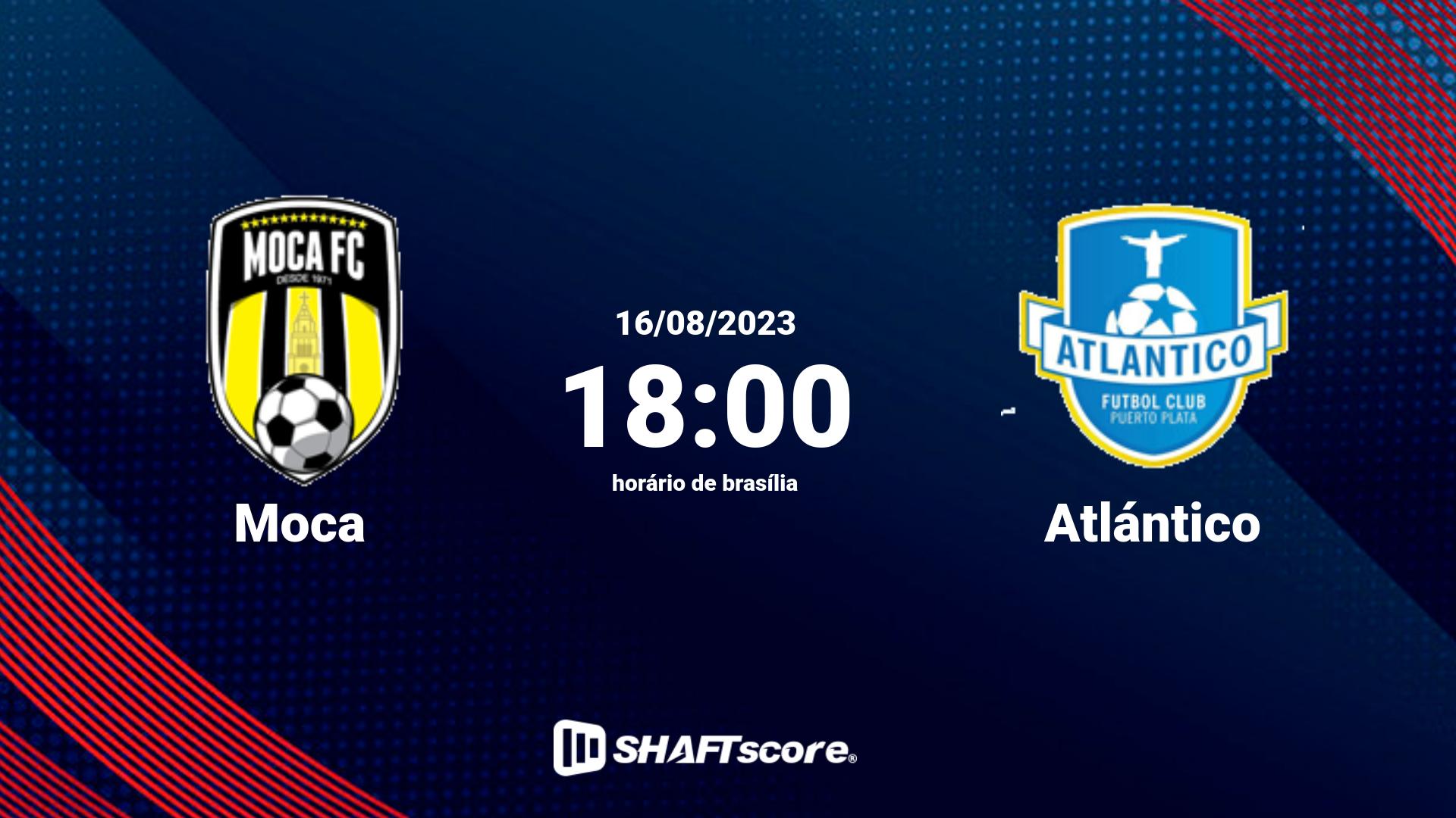 Estatísticas do jogo Moca vs Atlántico 16.08 18:00