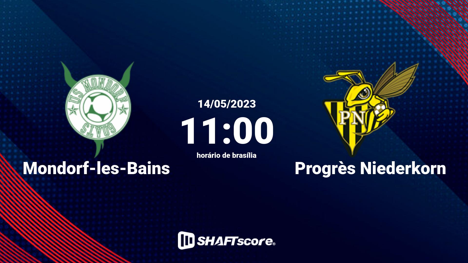 Estatísticas do jogo Mondorf-les-Bains vs Progrès Niederkorn 14.05 11:00