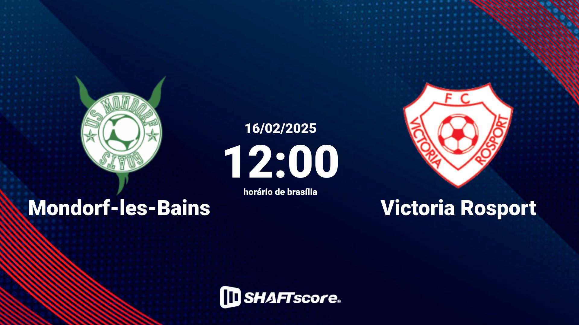 Estatísticas do jogo Mondorf-les-Bains vs Victoria Rosport 16.02 12:00