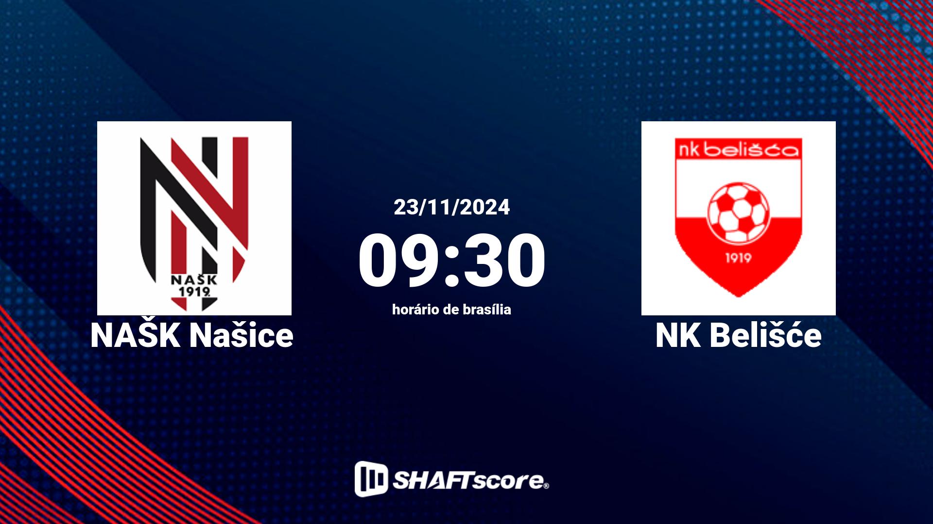 Estatísticas do jogo NAŠK Našice vs NK Belišće 23.11 09:30