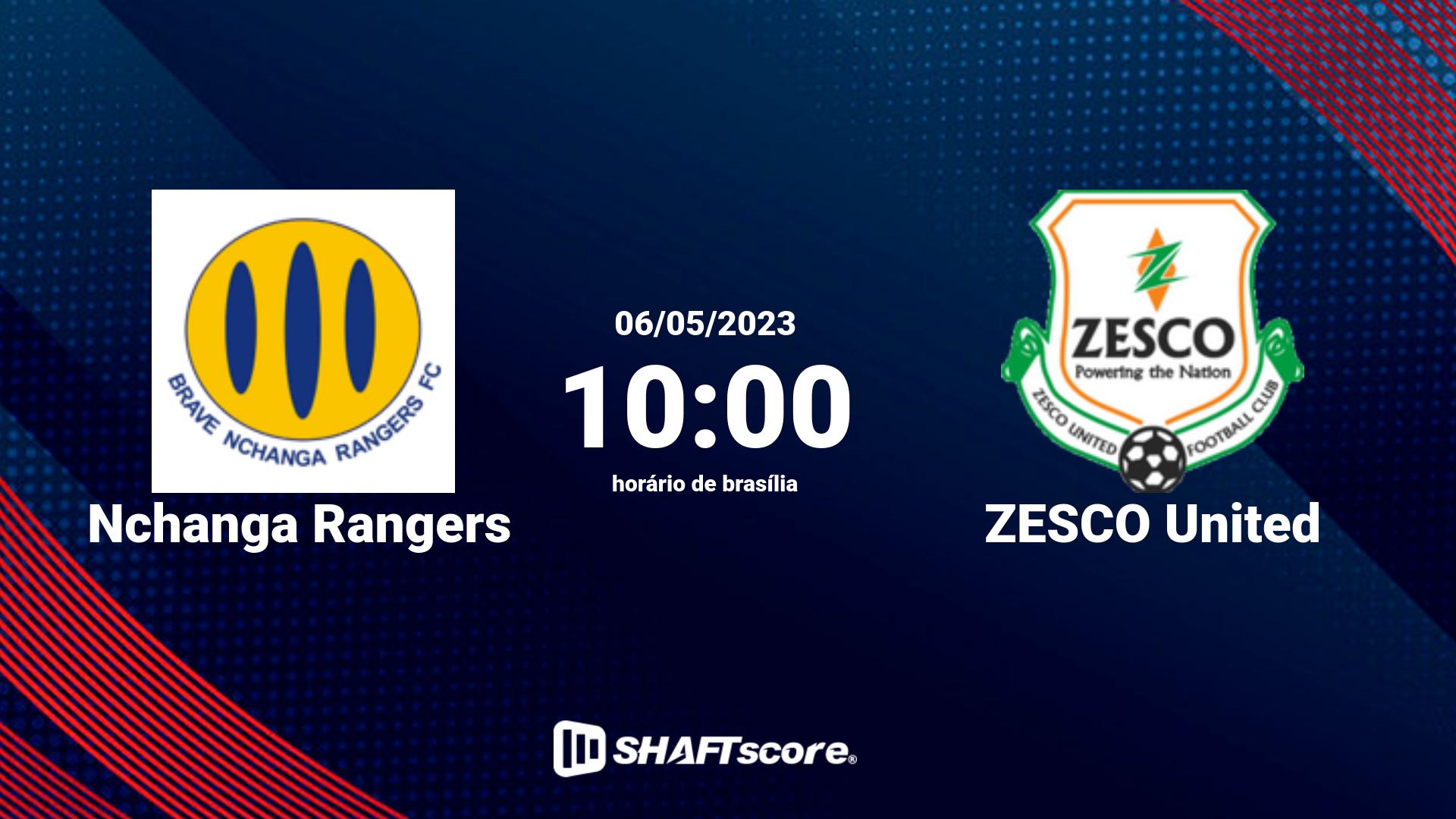 Estatísticas do jogo Nchanga Rangers vs ZESCO United 06.05 10:00