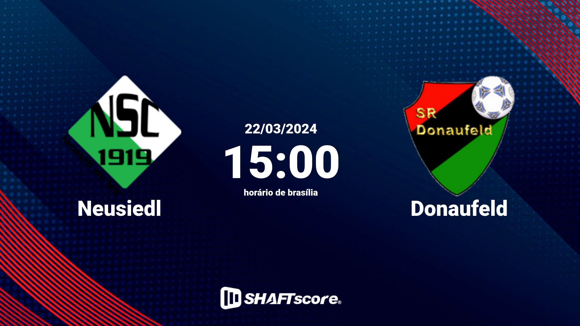 Estatísticas do jogo Neusiedl vs Donaufeld 22.03 15:00