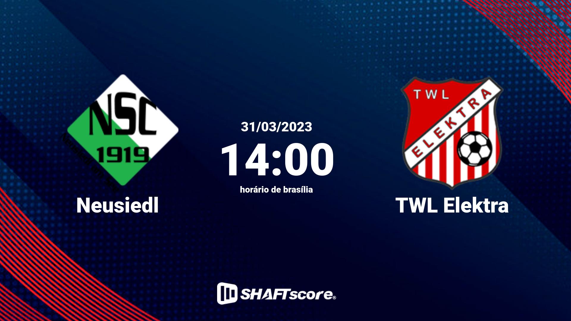 Estatísticas do jogo Neusiedl vs TWL Elektra 31.03 14:00